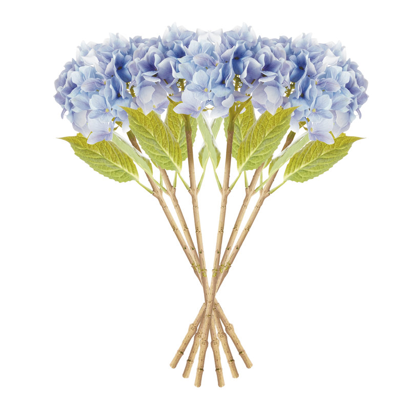 TIGES HYDRANGEA 18 po, ENSEMBLE DE 6, Mauve
