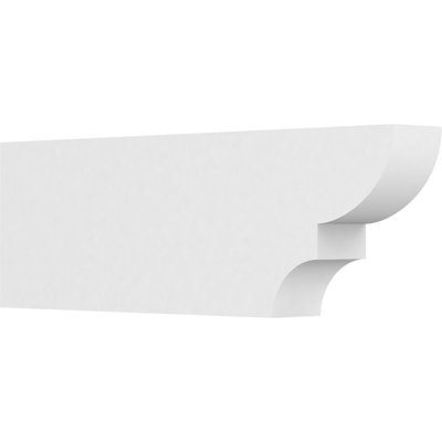 4"W x 10"H x 30"L Standard Ridgewood Architectural Grade PVC Rafter Tail