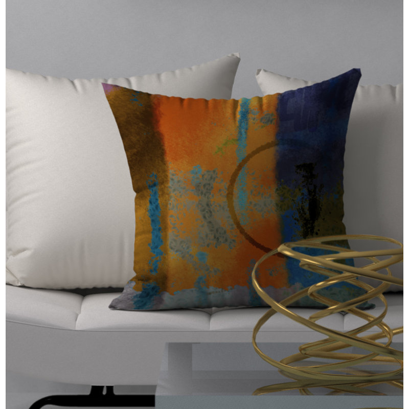  Housse de coussin carré et insert, H 20 po x l 20 po x p 5 po