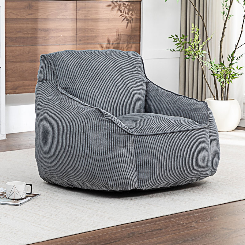 Fauteuil à billes, Gris foncé