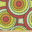 Guddo Circles in Warm Pastel Fabric