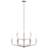 9 - Light Steel Dimmable Chandelier-1827279116