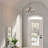 Cassadee 4-Light Chrome Convertible Pendant