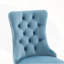 Ensemble de 2 chaises capitonnées avec garniture cloutée-1244202402