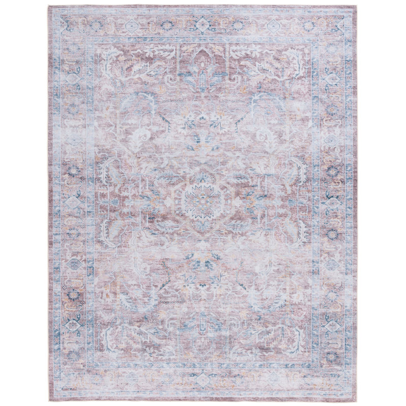 Tapis oriental rouille / beige, Rectangle 8 pi x 10 pi