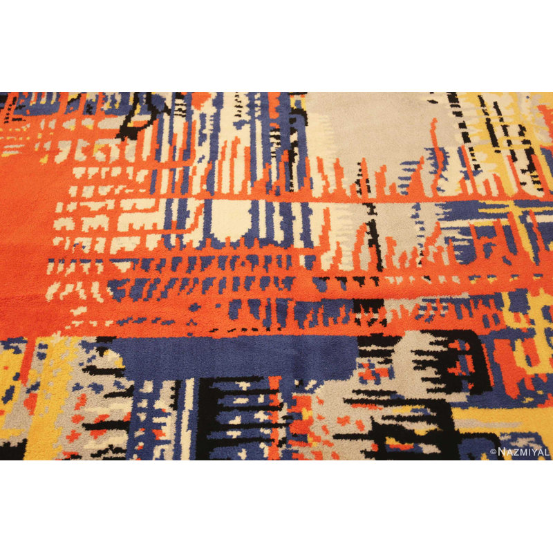 One-of-a-Kind Rectangle 8'2" x 11' Hand Knotted Area Rug