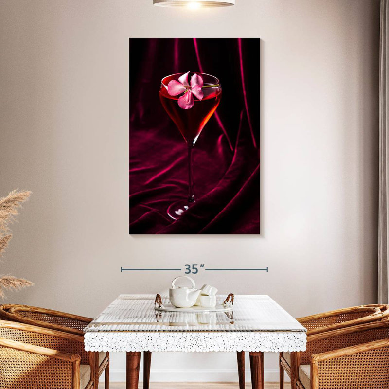 Yarlin Cosmopolitan Cocktail, 39" H x 26" W