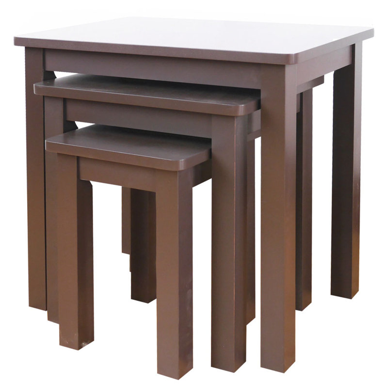 Agamvir Nest Of Tables, Espresso