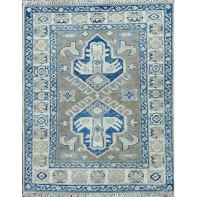 Transitional Hand Knotted Wool Oriental Area Rug