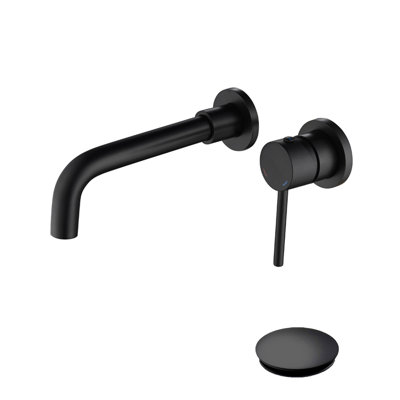 Robinet de meuble-lavabo mural avec égouttoir escamotable