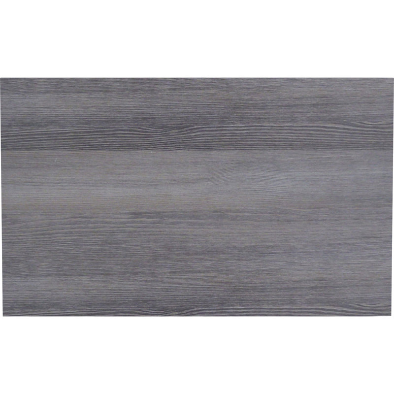 Cloison de bureau en acrylique 1 panneau, Gris anthracite