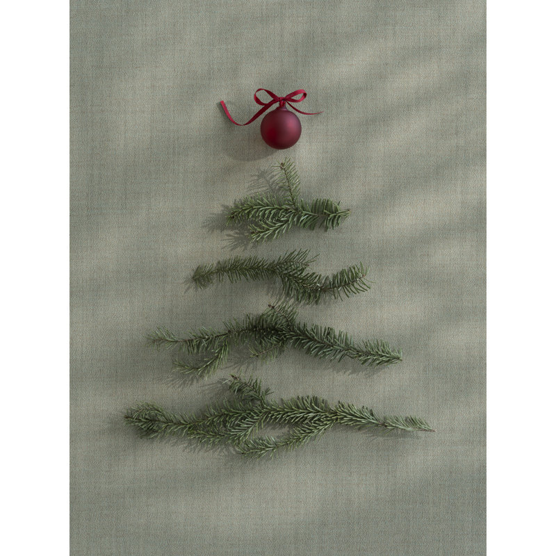JUHLA Matte Glass Ornament, Cream