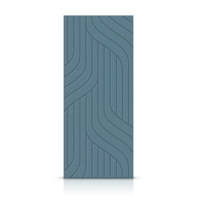 Porte standard à panneaux en bois