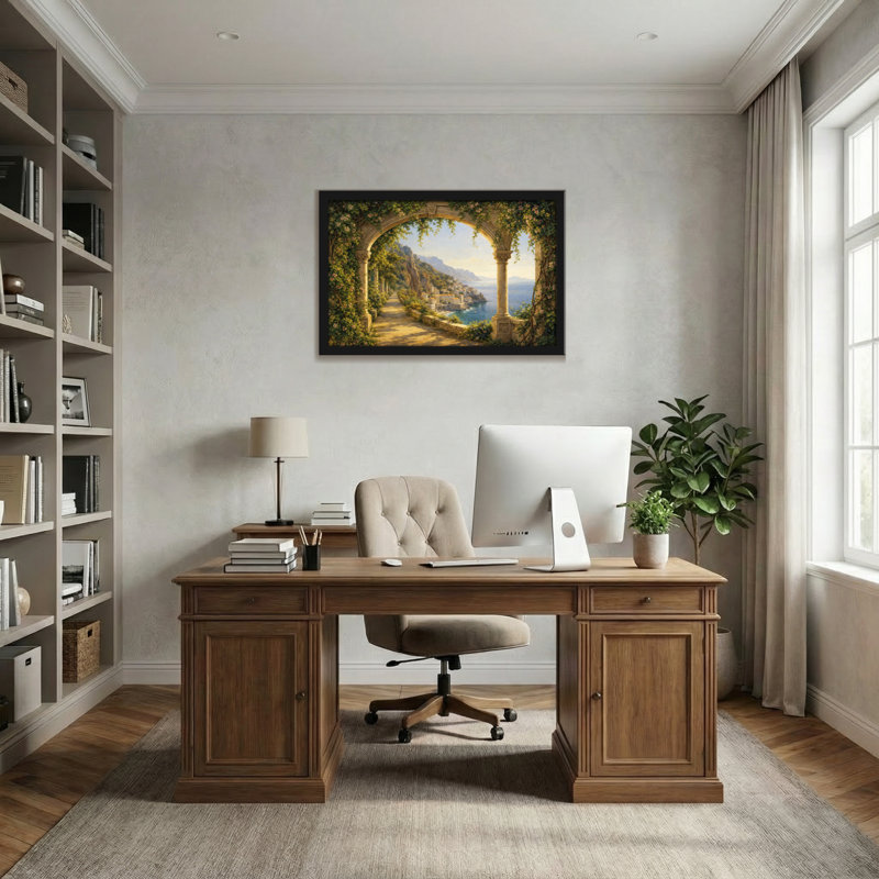 Paysage urbain et paysage urbain, H 20 po x l 30 po
