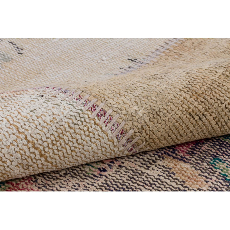 Tapis brun moderne fabriqué à la main brun moderne
