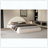 Unique Arched Boucle Bed With Small Table