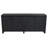 Faucher 4-door Sideboard In Modern Graphite Black Finish On Reclaimed Solid Wood