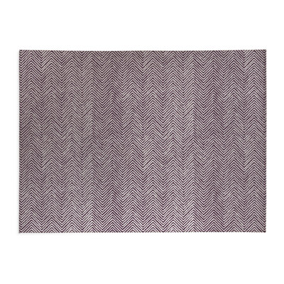 Chevron Groove Low Profile Kitchen Mat