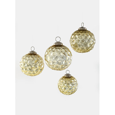 4'' Glass Ball Ornament