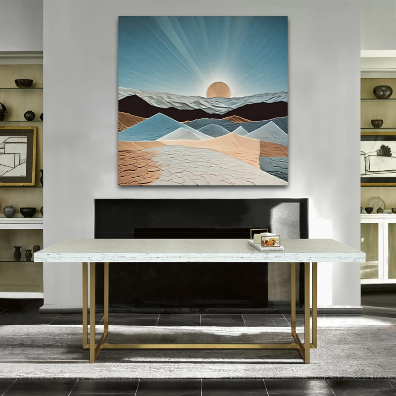 Modern Earth 1753, 36" H x 36" W