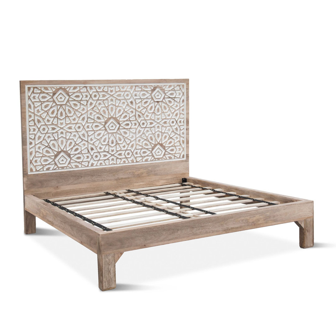 Claribelle Solid Wood Platform Bed Dakota Fields