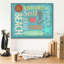 «Day At The Beach» par Art Licensing Studio, art mural sur toile-1497634435