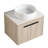 Modern Design Float Bathroom Vanity With Ceramic Basin Set