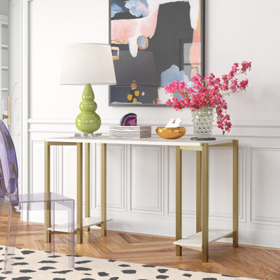 Dustin Metal Base Writing Desk