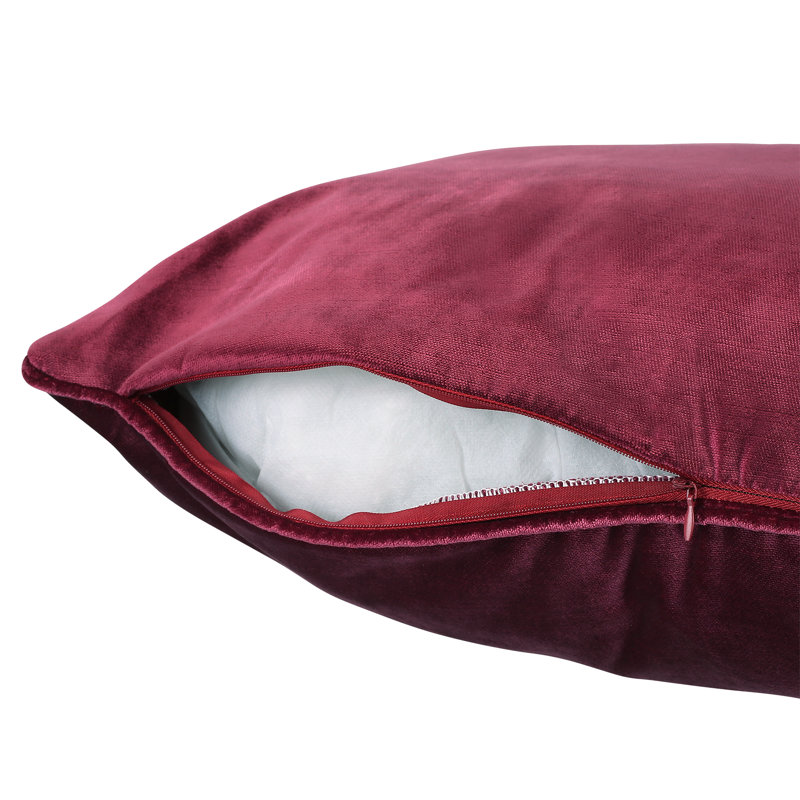 Naperville Square Scatter Cushion, Cranberry, 55cm H x 55cm W x 4cm D