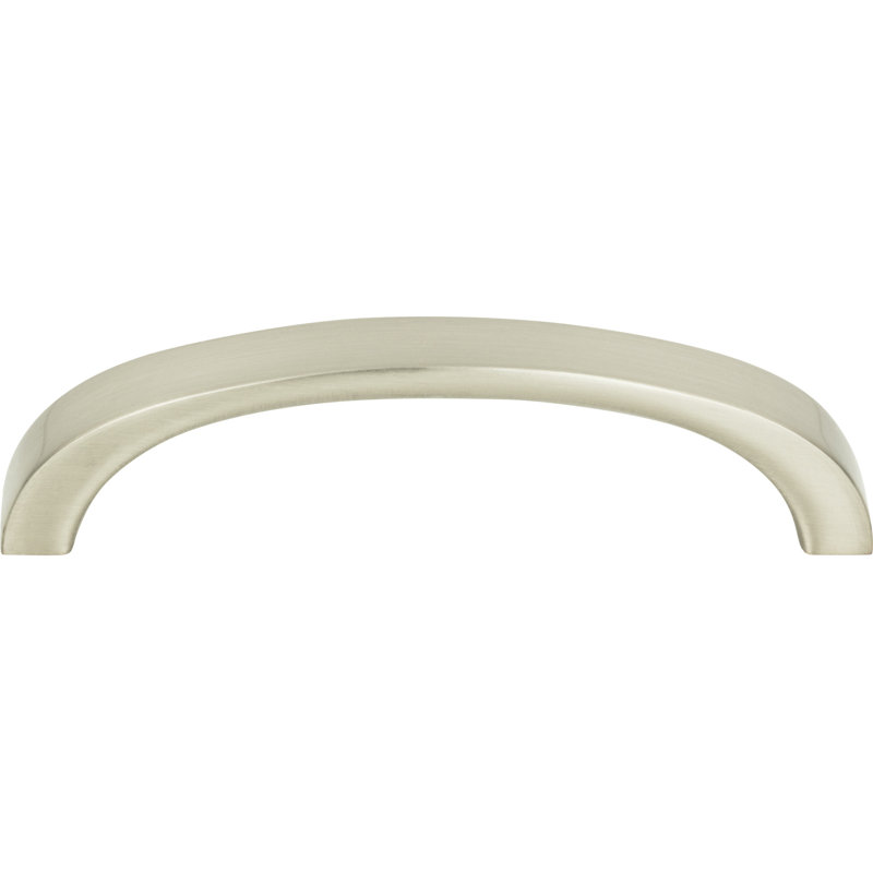 Thin Square Bar Pull, Polished Nickel, 3"