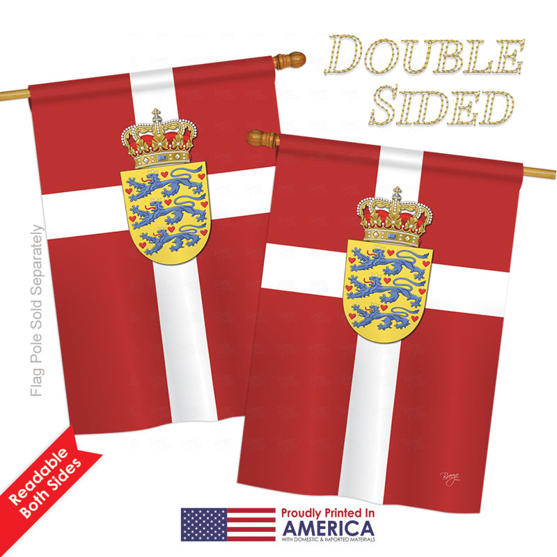 Double Sided Polyester Garden Flag, 18.5" H x 13" W