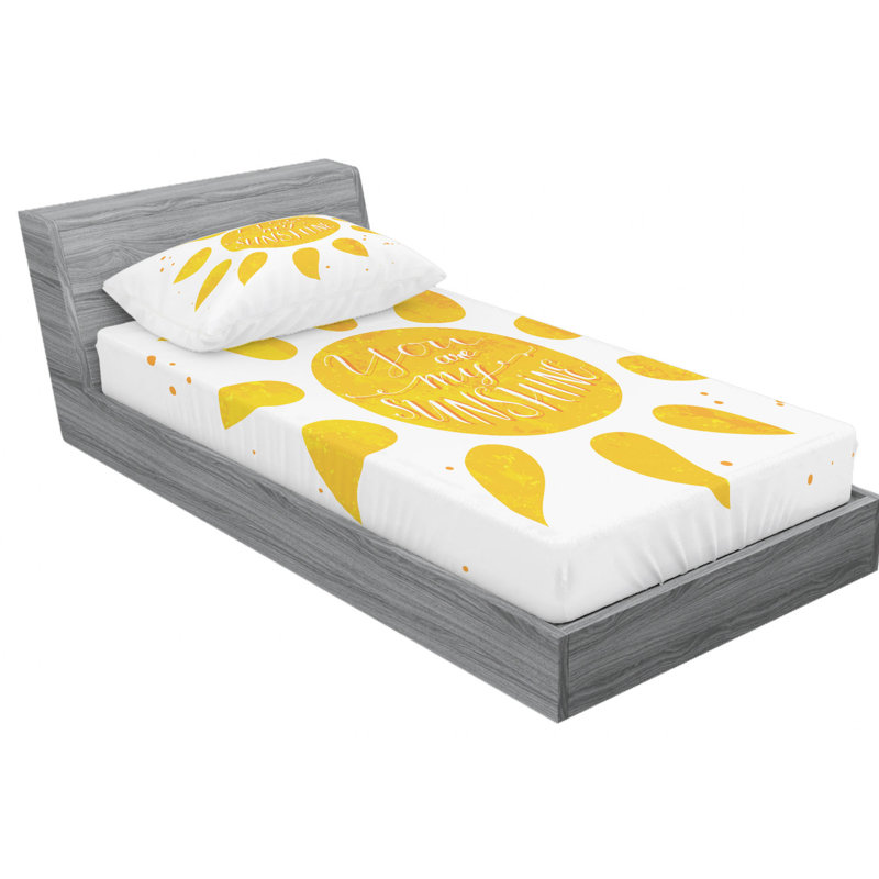 Microfiber Sheet Set, Twin XL Sheet Set with Fitted Sheet