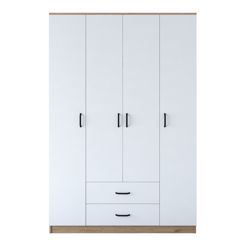 Harelda 4 Door Wardrobe