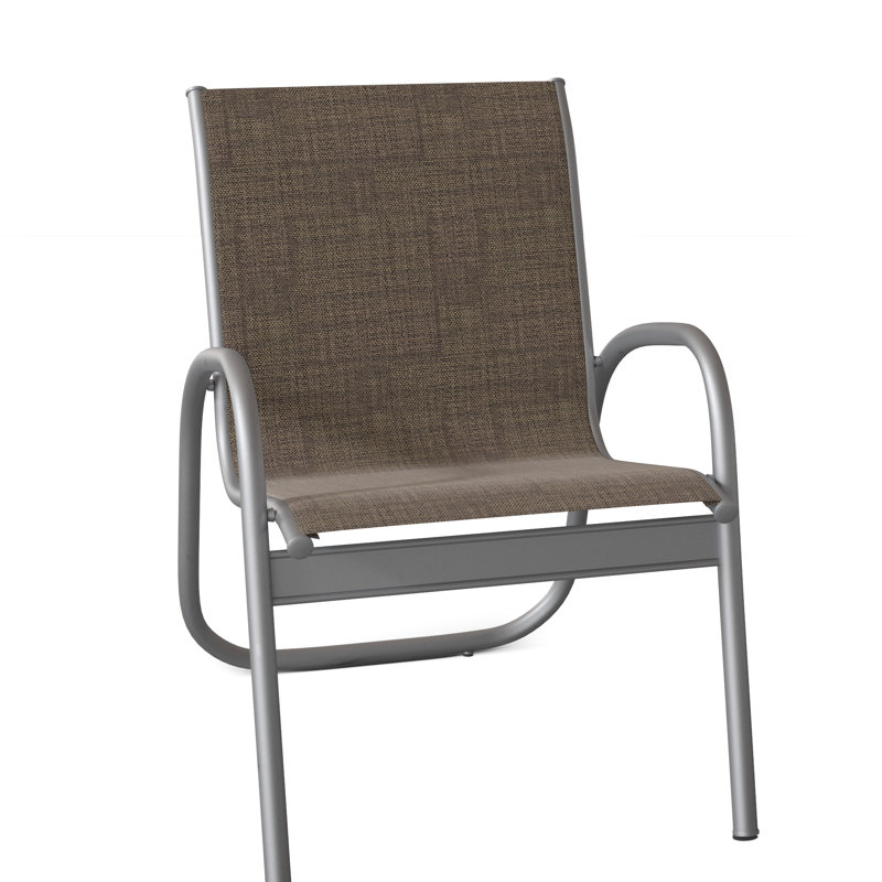 Fauteuil de patio Gardenella, Moka Sunbrella®, Désert texturé