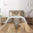 Elephant Rustic Polyester Coverlet-1279350188