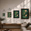 Tropical Garden Botanicals Botanical - Framed Print-917969518-917969519