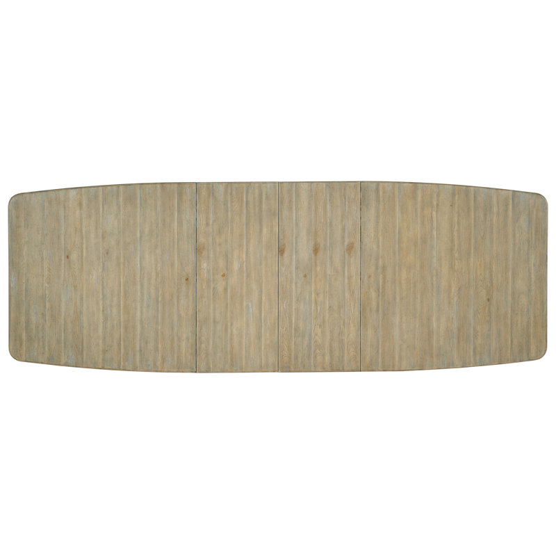 Surfrider Rectangle Dining Table with 2-18in Leaves, Natural
