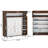 20 Pair Shoe Storage Cabinet
