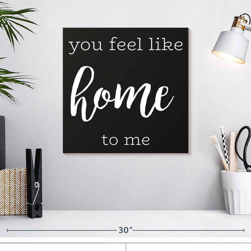 Tergel Love Is Home Typography