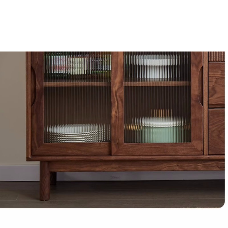 High-Quality Solid Wood Sideboard
