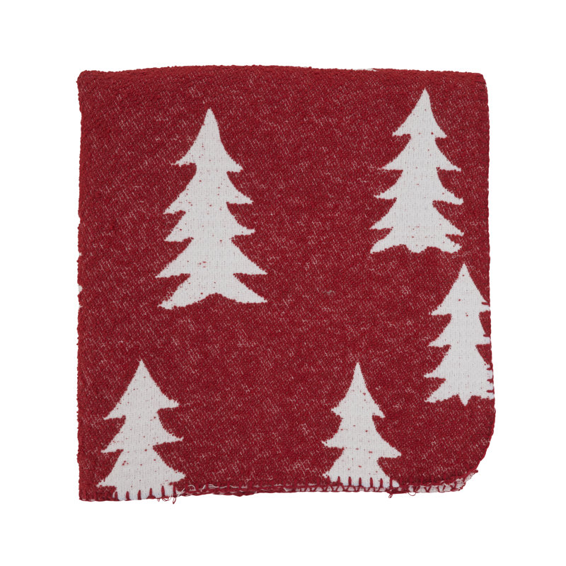 Jeté Holiday Tree, Rouge