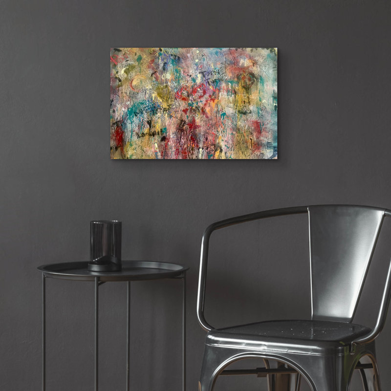 Art mural en verre Wrought Studio ™ «Kings Highway No. 1» par Design Fabrikken, H 16 po x l 24 po x P 0,2 po