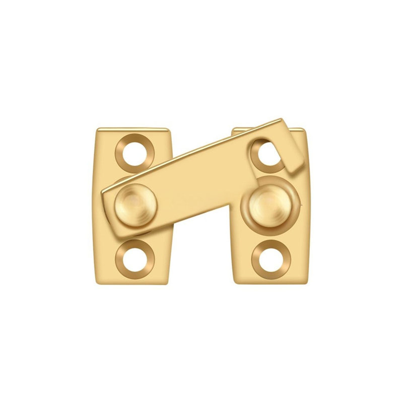 Brass Latch/Catch/Bolt, PVD Bright Brass