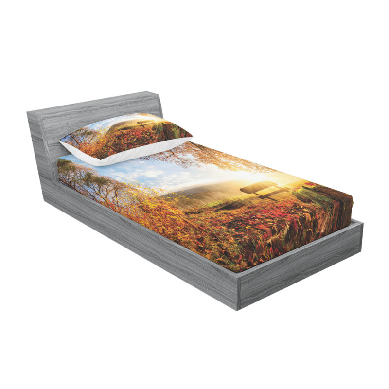 Microfiber Sheet Set, Twin Sheet Set + Fitted Sheet + 1 Pillowcase