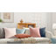Housse de coussin en chenille flammée douce et texturée-111634249-111634251