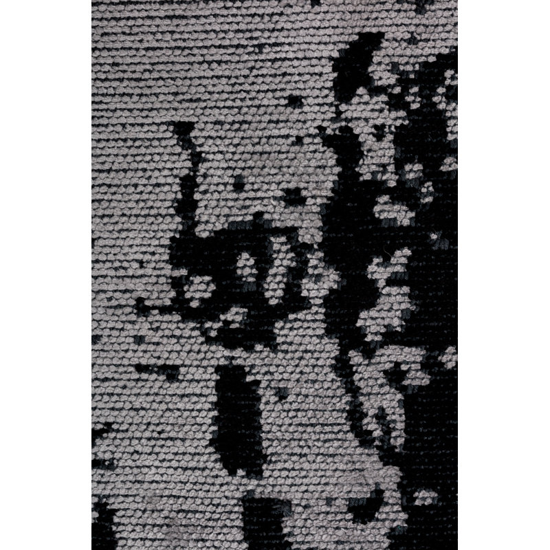 Tapis noir / gris Rapture, Rectangle 7 pi 10 po x 11 pi 2 po
