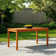 Alfonsi Rectangular Acacia Outdoor Dining Table