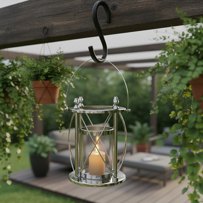 Cruzar Glass Tabletop Lantern