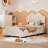 Jahdari Upholstered Platform Bed with Cloud Shaped bed board-1529670678-1529670676