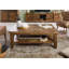 Rodez Solid Wood Four Leg Coffee Table with Storage